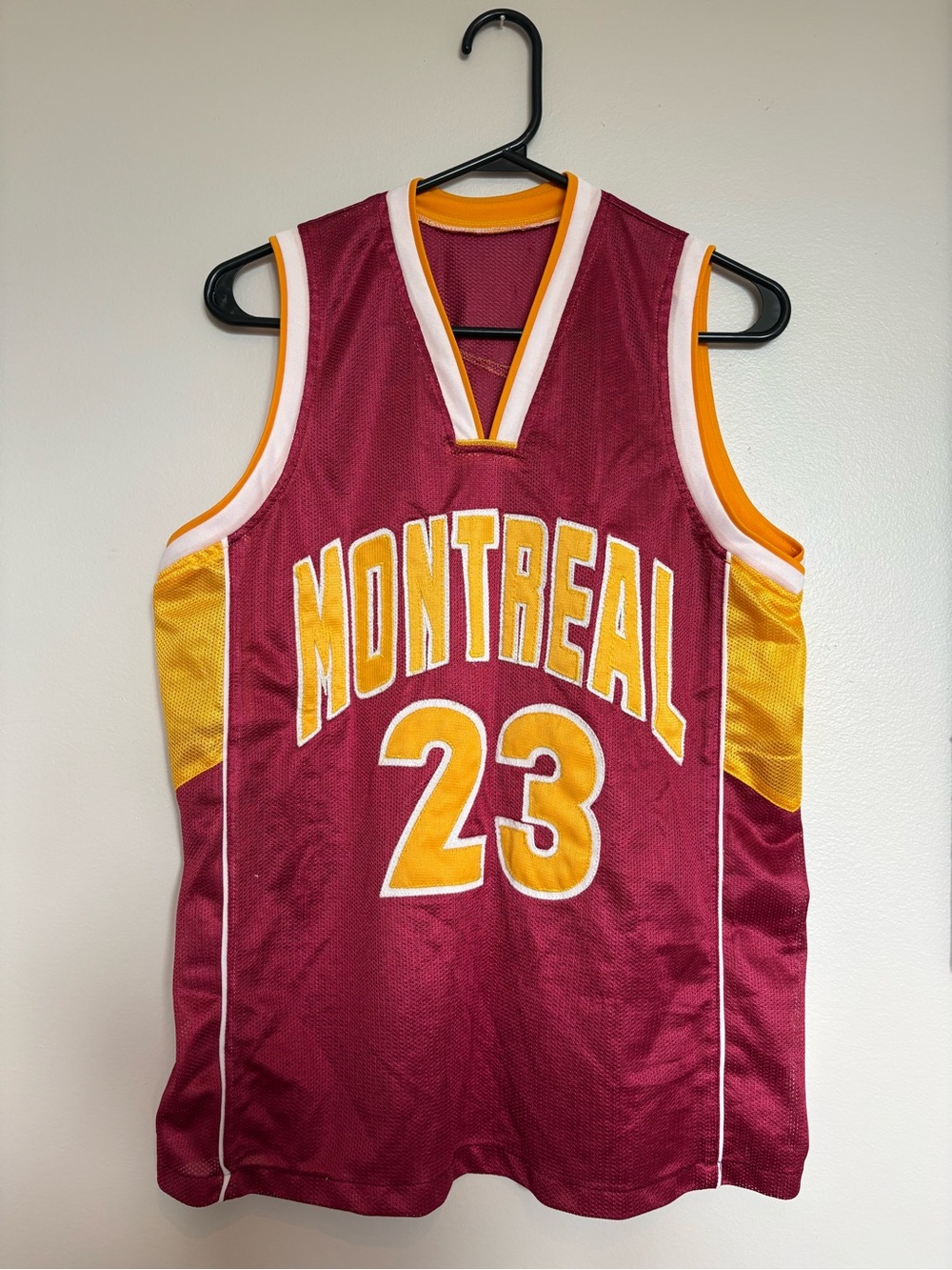 montreal 23 basketball jersey